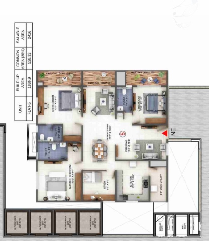 Candeur Lakescape Spring Valley Kondapur, Hyderabad Apartments